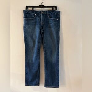 Denim Blue Straight Leg Women's Jeans